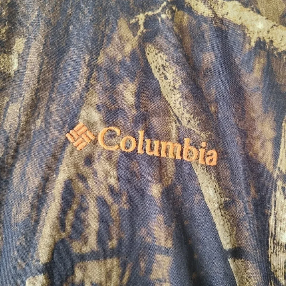Columbia Timberwolf Camo Zip Up Jacket Size XL
